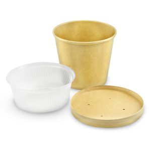 Alternative view of Set capace recipiente supa 1200ml 300buc