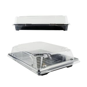 Tava sushi cu capac 13x19cm (50buc)