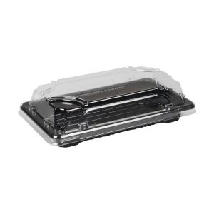 Tava sushi cu capac 9x17cm (50buc)