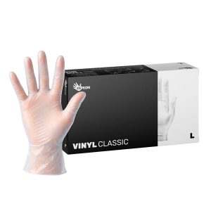 Manusi vinil marime L (100buc)